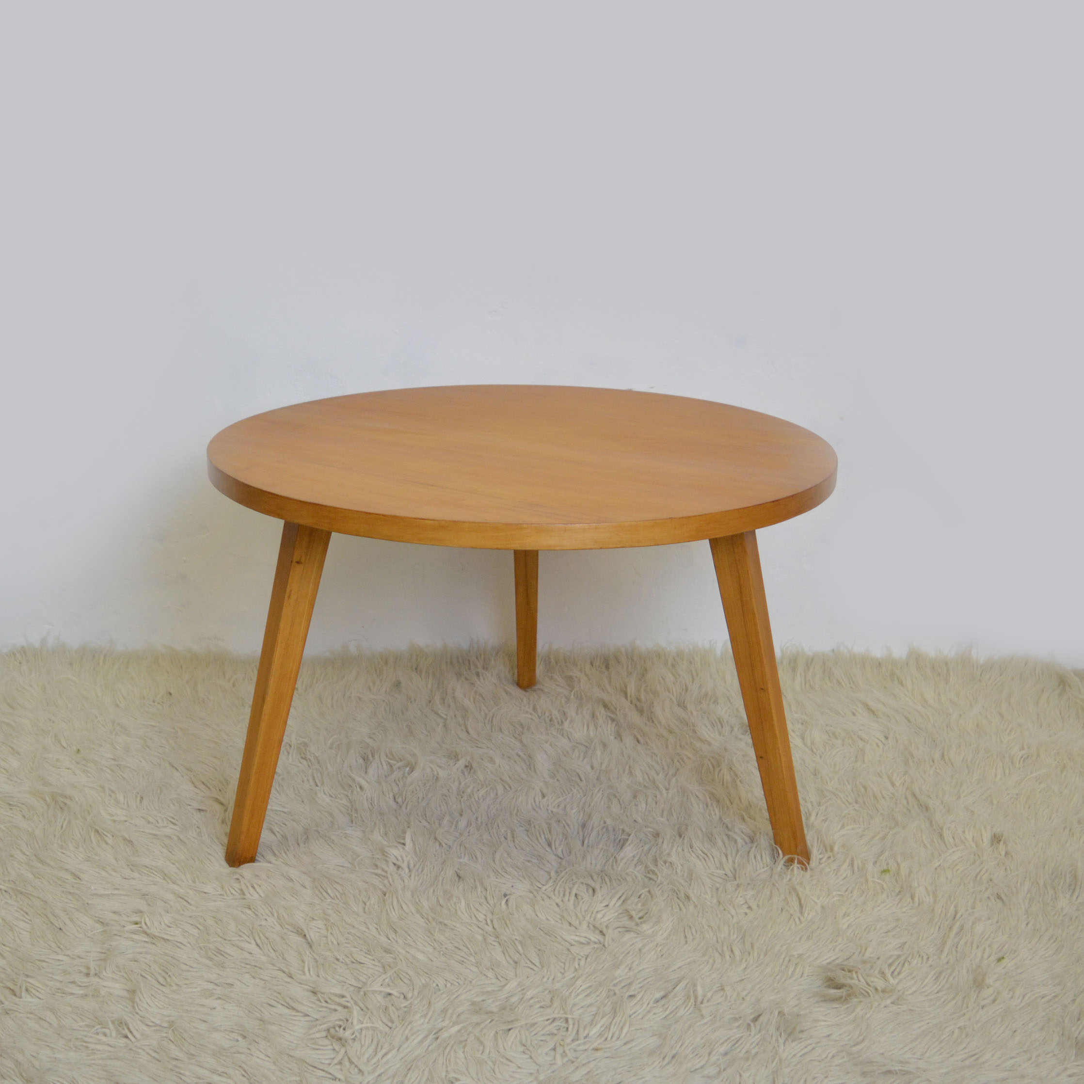 Mid Century Round Coffee Table - Retrosexual Vintage Shop