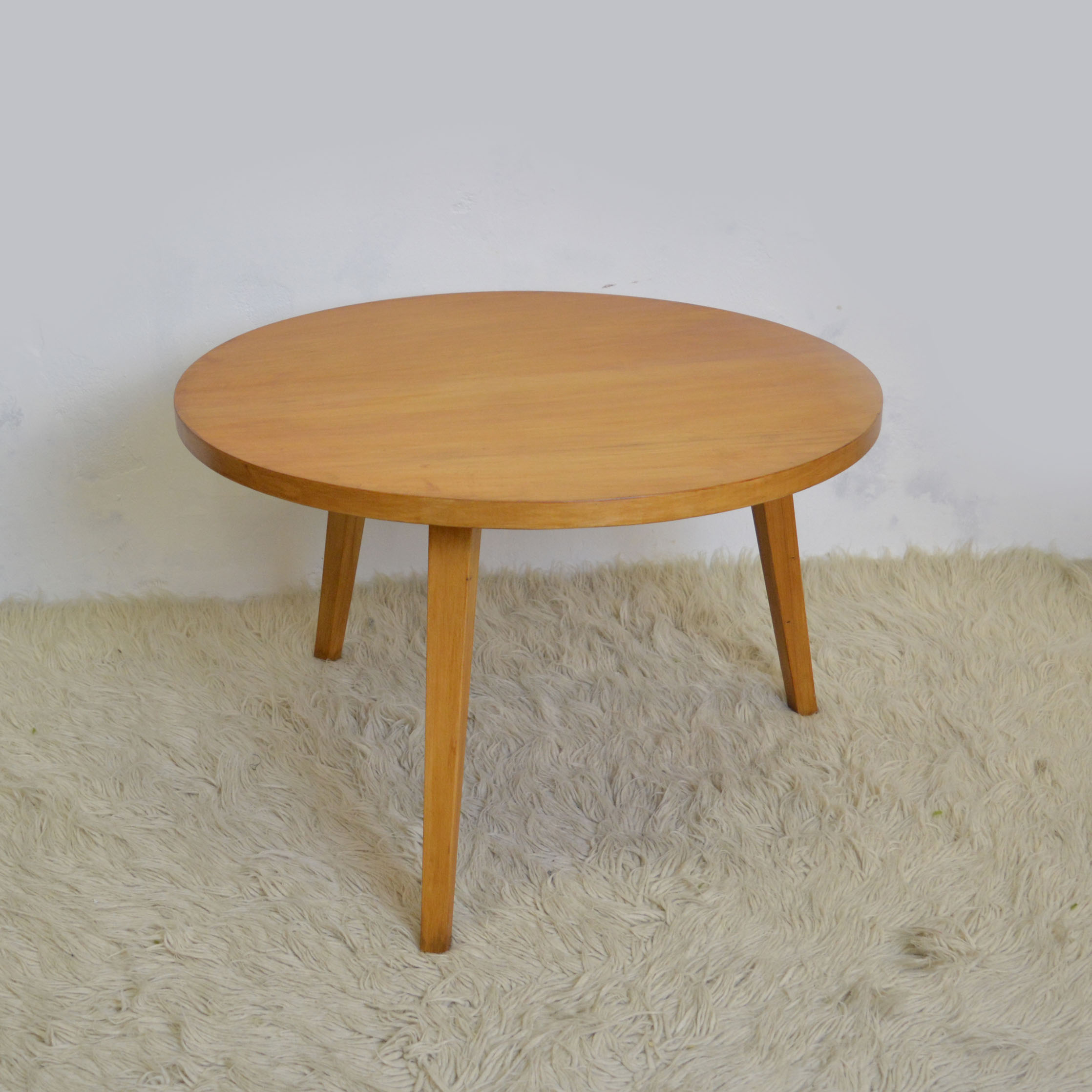 Mid Century Round Coffee Table - Retrosexual Vintage Shop